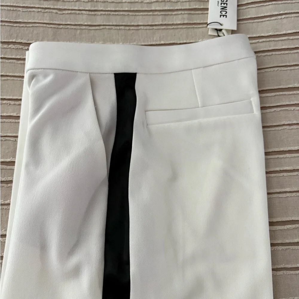 L’angence Livvy dress pant with black satin tuxedo stripe - Picture 4 of 6